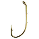 Eagle Claw Baitholder Hook, Size 8, Bronze, 10-Pack
