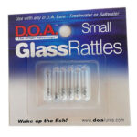 D.O.A. Small Glass Rattles