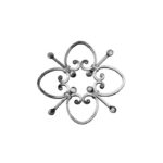 Arteferro Rosette Wrought Iron 18-5/16 Inch