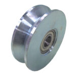 Safe Gate Wheel Single Bearing 5"