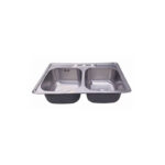 Double Bowl Stainless Steel Inset Kitchen Sink