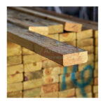 Lumber Pressure Treated, Rough (2" x 4" x 18')