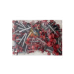 Roofing Screw Metal Red #12 x 2 Inch