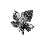 Arteferro Raw Small Maple Leaf Stamped (2-15/16" x 2-3/4")