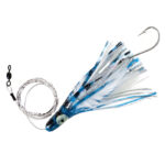 R&R Rigged Mahi Magnet Trolling Lure (4-3/4 Inch, Blue/White)