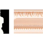 Decorative Chair Rail Molding (3/4" x 2" x 8')