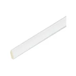Inteplast Building Products Polystyrene Inside Corner Molding Crystal White 8'
