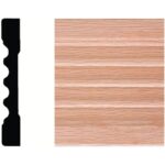 Wood Casing (7/16" x 3" X 7')