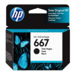 HP 667 Black Ink Cartridge