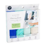Core Home 4 Piece Multipurpose Microfiber Cloths - Image 2