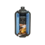 Core Home Steel & Silicone Loaf Pan With Liner Blue