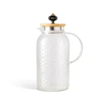 Core Home Glass Bamboo Pitcher 60.87 Oz.