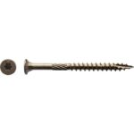 Big Timber #10 x 3 Inch Bronze Flat Head Wood Screw (64 Count, 1 Lb.)