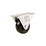 Shepherd 1-1/2 Inch General-Duty Rubber Rigid Plate Caster
