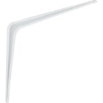 National 211 12 Inch D. x 14 Inch H. White Steel Shelf Bracket