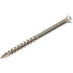 Grip-Rite PrimeGuard Max #7 x 2-1/4 Inch Star Drive White Head Stainless Steel Trim Screw (352 per Jar)