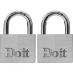 1-1/2IN ALUM 2PK PADLCK