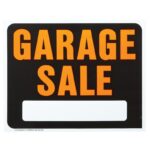15X19 GARAGE SALE SIGN
