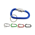 Diamond Visions Screw Lock Carabiner Keychain