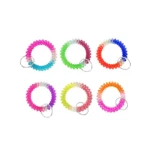 Diamond Visions Wristband Coil Keychain Multi-Color