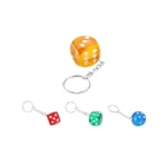 Diamond Visions Dice Keychain, 1"