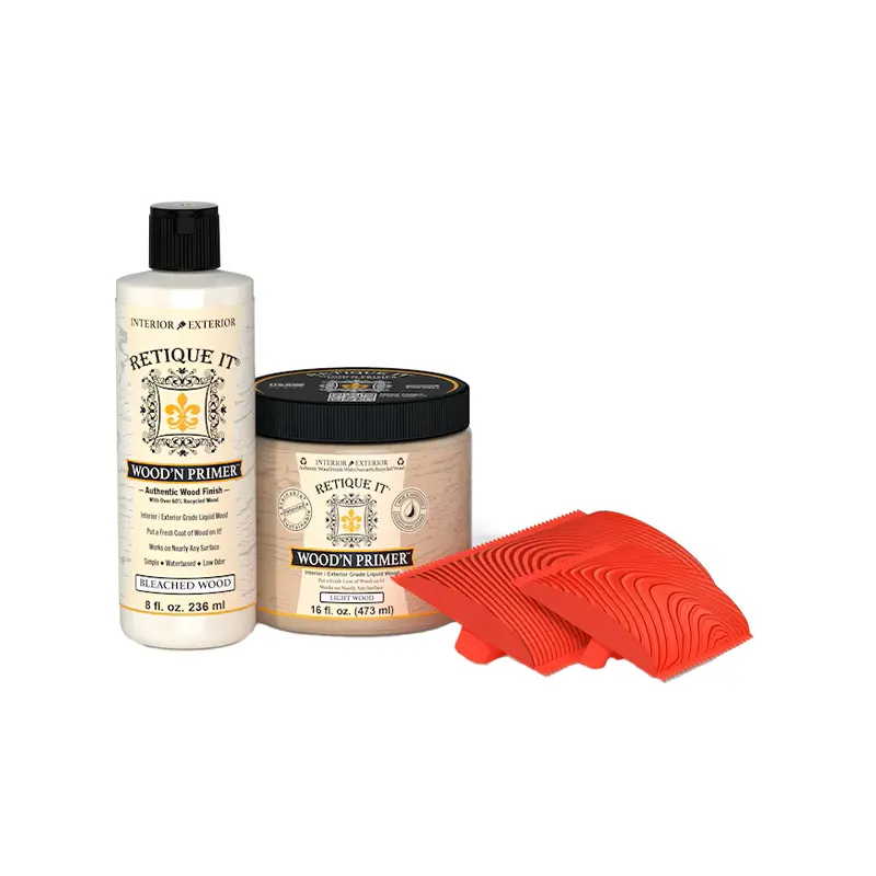 016455985304 Retique It Raw Wood Kit Weathered Finish - Image 1
