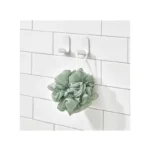 iDesign Adhesive Shower Hooks 2 Pack