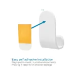 iDesign Adhesive Shower Hooks 2 Pack - Image 2