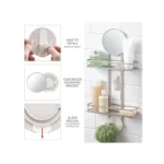 iDesign Self-Adhesive Shower Caddy Large - Image 2