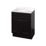 Zenith Bathroom Vanity Single Espresso 24 Inch