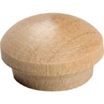 3/8IN FLAT MUSHROOM PLUG