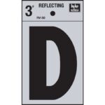 3IN REFLECT LETTER D