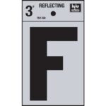 3IN REFLECT LETTER F