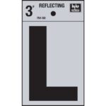 3IN REFLECT LETTER L
