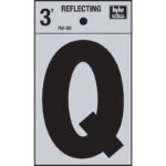 3IN REFLECT LETTER Q