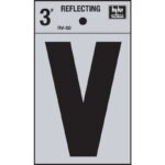 3IN REFLECT LETTER V