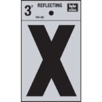 3IN REFLECT LETTER X