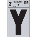 3IN REFLECT LETTER Y