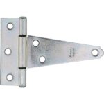 National 4 In. Zinc-Plated Steel Heavy-Duty Tee Hinge