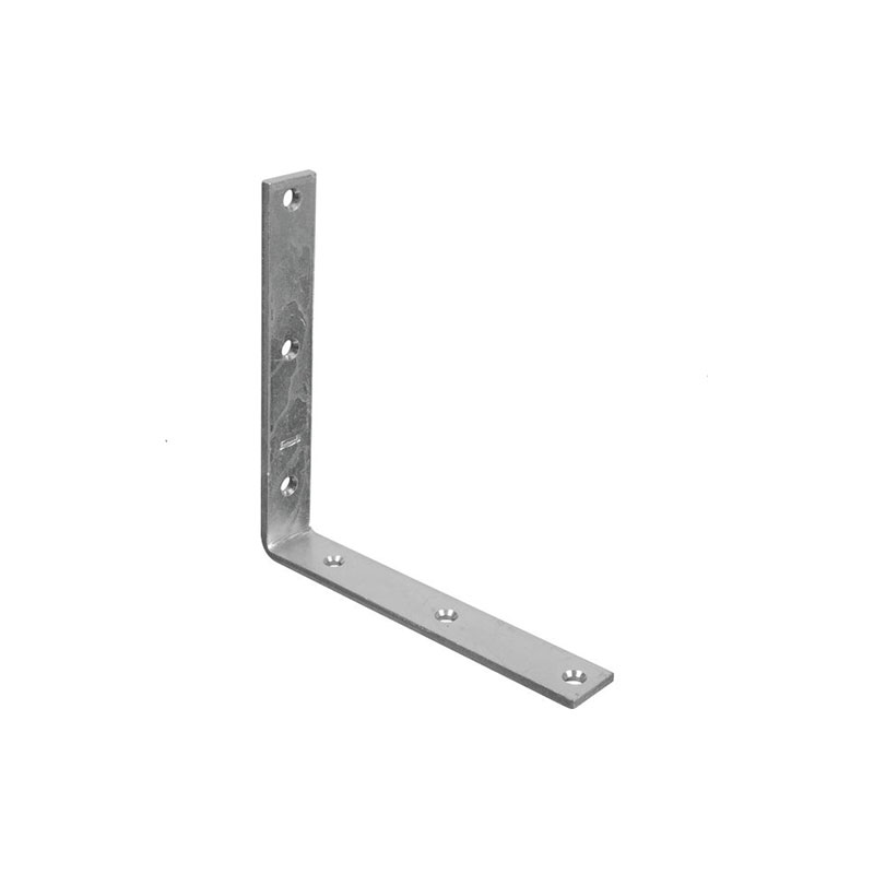 210710.jpg National Catalog Corner Brace Zinc 8 x 1-1/4 Inch - Image 1