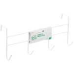 Smart Savers White Iron Over The Door Hook