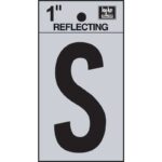 1IN REFLECT LETTER S