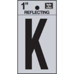 1IN REFLECT LETTER K