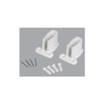 Closetmaid White Wire Shelving Wall Bracket