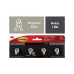 Command Slate Adhesive Key Rail 6 Strips