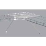 16IN S-R CORNER SHELF KIT