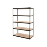 Z-Beam 5-Tier Steel Shelving 48 x 72 x 24 Inch