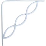 8IN WHT CONCORD BRACKET