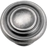 1-3/8IN ANTQ PEWTER KNOB