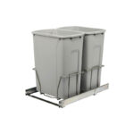 Knape & Vogt Real Solutions Double Pull-Out Waste Container